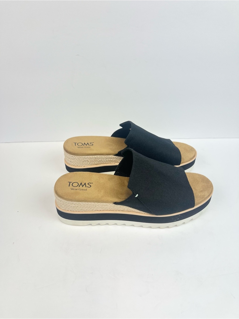 Woman's Sandals TOMS Diana Wedge Sandal Size 10